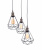 Подвесной светильник Lumina Deco Cobi LDP 11609-3 BK Подвесной светильник Lumina Deco Cobi LDP 11609-3 BK