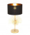Настольная лампа Lumina Deco Fonti LDT 5534 GD+BK