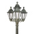 Уличный фонарь Fumagalli Gigi Bisso/Rut 3+1 E26.156.S31.BXF1R