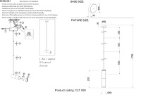 Декоративное кольцо Crystal Lux CLT 060_02 BS