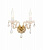Бра Lumina Deco Eliza LDW 7026-2 SL+GD