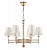 Люстра Crystal Lux FLAVIO SP6 GOLD