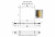 Светильник подвесной Crystal Lux AMARILLO SP70W LED BRASS