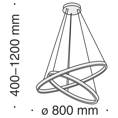 Подвесной светильник Maytoni MOD058PL-L74BS4K