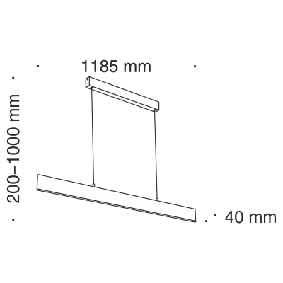 Подвесной светильник Maytoni P010PL-L30W4K