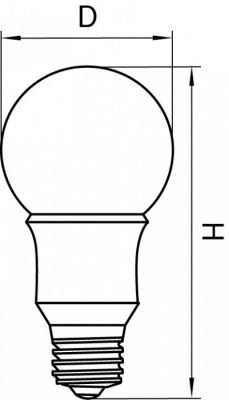 Лампочка светодиодная LED 930122