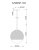 Подвесной светильник Jupiter Chrome A7963SP-1CC Подвесной светильник Jupiter Chrome A7963SP-1CC